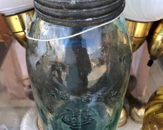 The Gem glass mason jar