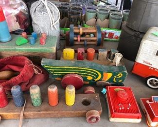 Vintage Fisher Price toys