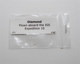 S9   Diamond In Space Flown Aboard the ISS Expedition 10 Set of 3	$93.95