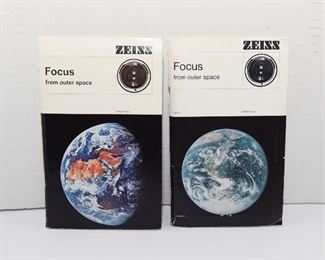 S31  Set of 2 Carl Zeiss 35mm NASA Photo Booklet Slides 	$29.95
