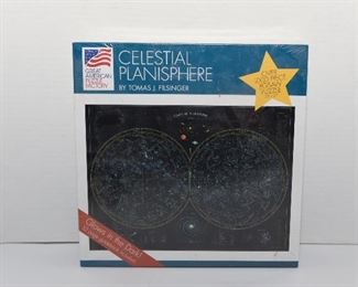 S37  Celestial Planispere NIB Puzzle	$39.95
