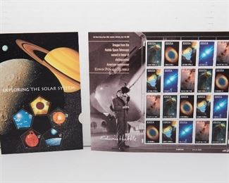 S44  Exploring the Solar System 20 Stamp Sheet	$15.95