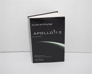 S51  Signed by Jim Lovell “Apollo 13” Hardback	$64.95