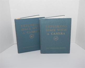 S52  Pair of NASA “Exploring Space with a Camera” SP-168 Books	$32.95