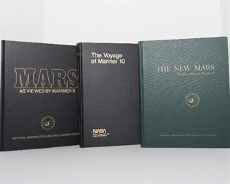 S54  Set of 3 NASA Mariner Books SP-329, SP-337, SP-424	$64.95