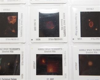 S55  Collection of NASA Hubble Space Telescope Slides 	$59.95