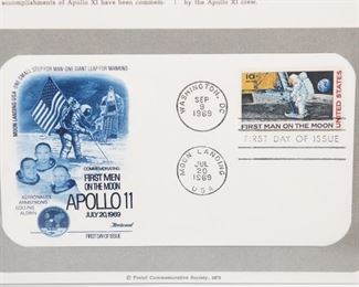 S59  First Day Issue 1969 Apollo 11	$13.95