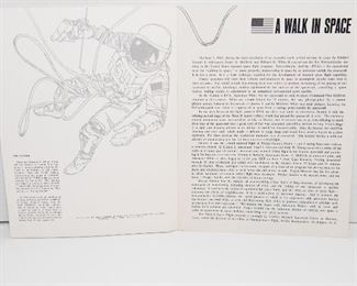 S67  1965 Gemini 4 “A Walk In Space” NASA Booklet	$19.95