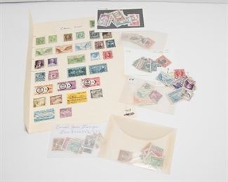 S74  Lot of Assortment Canal Zone Stamps	$14.95