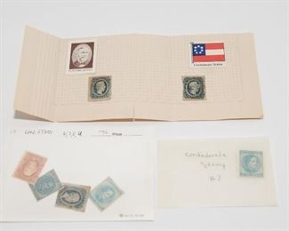 S75  Lot of Misc. Confederate Stamps	$26.95