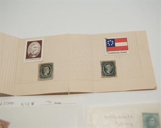 S75  Lot of Misc. Confederate Stamps	$26.95