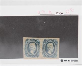 S81  1863 Confederate States of America Scott 11 10 Cent Stamp	$22.95