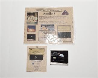 S1   NASA Flown Apollo 8 Command Module KAPTON FOIL Lucite		$75.95