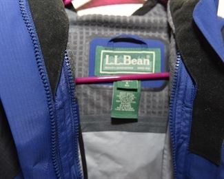 S42  Blue L.L.Bean Women’s Small The Weather Channel Jacket	$39.95