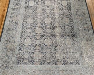 10. Blue Area Rug (5'3'' x 7'7'')