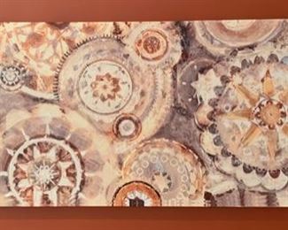 87. Abstract Wall Canvas (36'' x 24'')