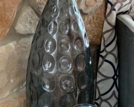 17. Blue Jug (16'')                                                                                18. Blue Dimpled Jug (39'')