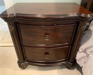 45. 2 Drawer Nightstand (28'' x 17'' x 27'')