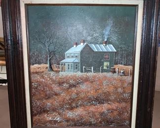 70. G Baidsley Oil on Canvas (28'' x 32'')