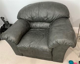 62. Black Armchair (50'' x 39'' x 32'')