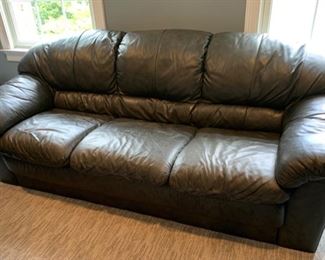 60. Black Sofa (88'' x 38'' x 32'')