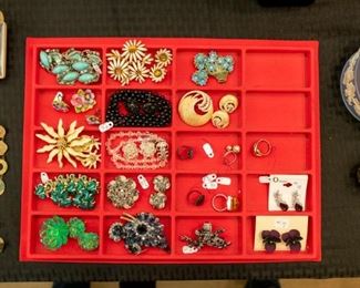 Lots of jewelry! More has been added since pictures were taken.