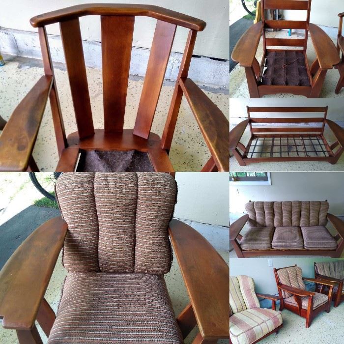 Lovely Cushman Shaftsbury Sette, Shaftsbury Chair and a Dorset Barrel Chair. All three only $1500!!