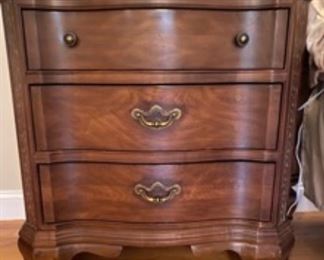 NIGHTSTANDS by American Drew $150.00 Each
Dimensions:                                                                                 •Width: 18 "
•Height: 33 "
Qty Available: 2