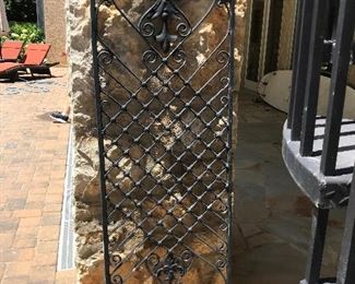 metal trellis from Frontgate