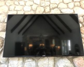 Samsung 52β smart tv. Has table top stand too.
