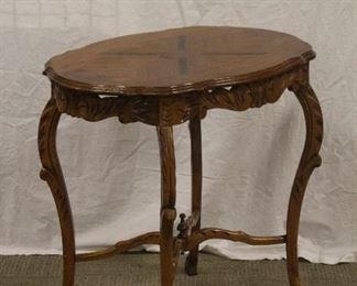 Country French Parlor or Lamp Table 