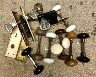 Vintage door knobs