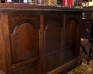 Vintage bar front