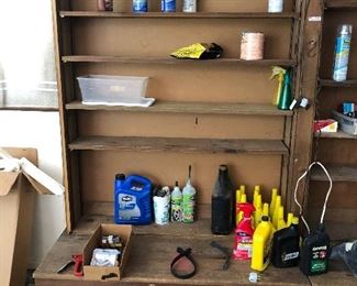 #23 A, B, C, D, E, F, G)  $50 Each - Wooden Display Shelving.  7 to choose from.  Some are light and some are dark.  47" W x 23" D x 78" H.