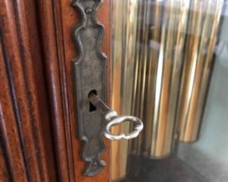 #1 $950 - Howard Miller Grandfather Clock 59th Anniversary Limited Edition.  In perfect working order.  4 strike tones/options.  With key for cabinet.  20" W (22"at base) x 12" D (14" at base) x 84" H.