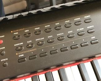 #32)  $400 - Suzuki GP-3 Mini-Grand Digital Piano with Bench.  In working order.  Plays well.  Many electronic settings.  4 keys are lightly sticking.   