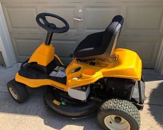 #48)  $895 - Cub Cadet CC30 (30") 382cc Rear Engine Riding Mower.  3 years old.  Used for two mowing seasons.  In great condition.  Clean