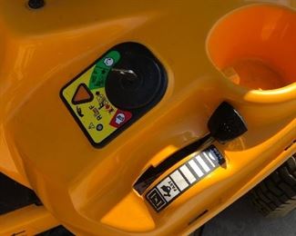 #48)  $895 - Cub Cadet CC30 (30") 382cc Rear Engine Riding Mower.  3 years old.  Used for two mowing seasons.  In great condition.  Clean