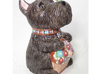 Me Ink 2000 Terrier Cookie Jar