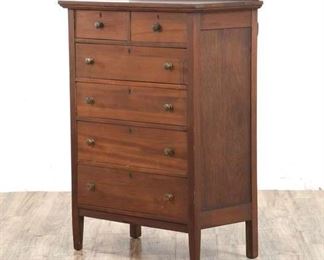 Antique Shaker Style Tall Dresser
