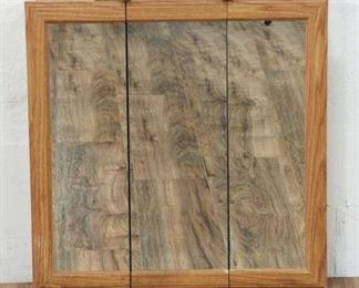 3 Door Mirrored Medicine Cabinet