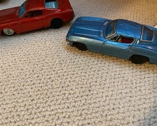 Vintage Battery Operated cars.