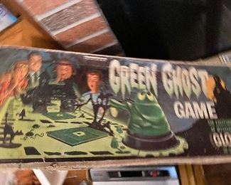 Vintage 1965 Transogram Green Ghost Game