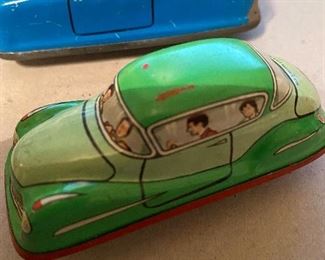 Vintage Tin Litho German Cars