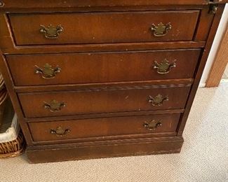 Vintage Flatware/Linen Chest/ Top Opens