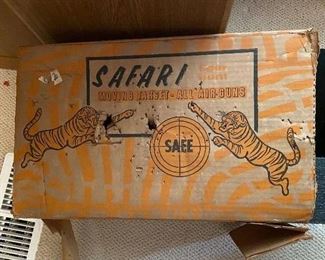 Sears Roebuck Safari Tiger Moving Target