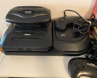 Sega Genesis with Sega CD & Sega x32