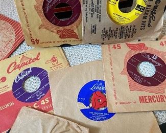Vintage 45's in Jackets