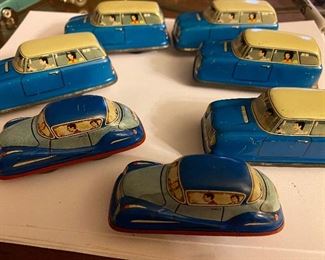 Tin Litho German cars