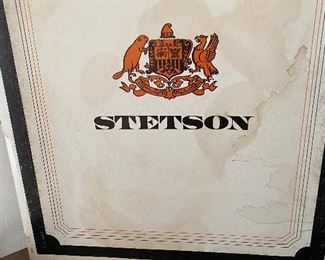 Vintage Stetson Derby Hat/Box
